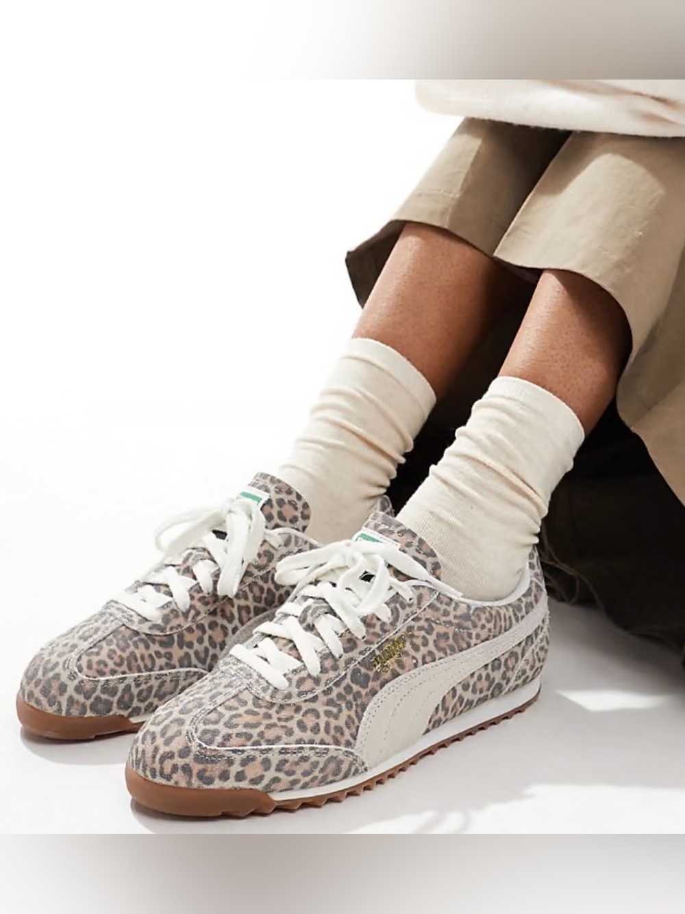 Puma Arizona Sneakers in Leopard Print